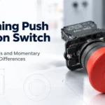 latching push button switch