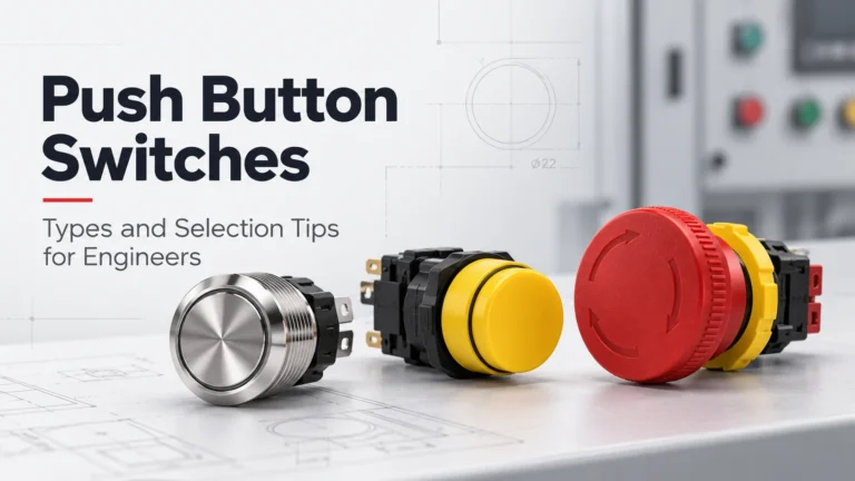 Push Button Switches: Types and Selection Tips for Engineers