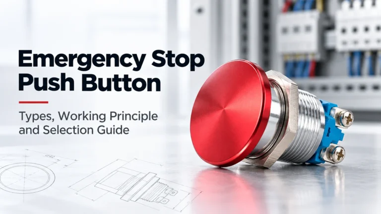 Emergency Stop Push Button Guide: Types, Working Principle and How to Choose the Right One