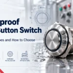 waterproof push button switch